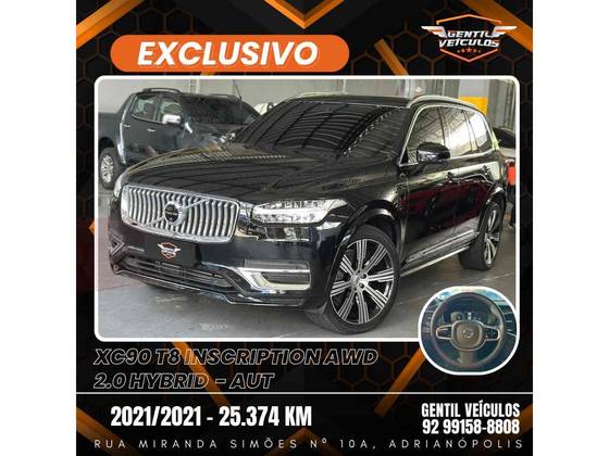VOLVO XC90 2.0 T8 HYBRID INSCRIPTION AWD GEARTRONIC